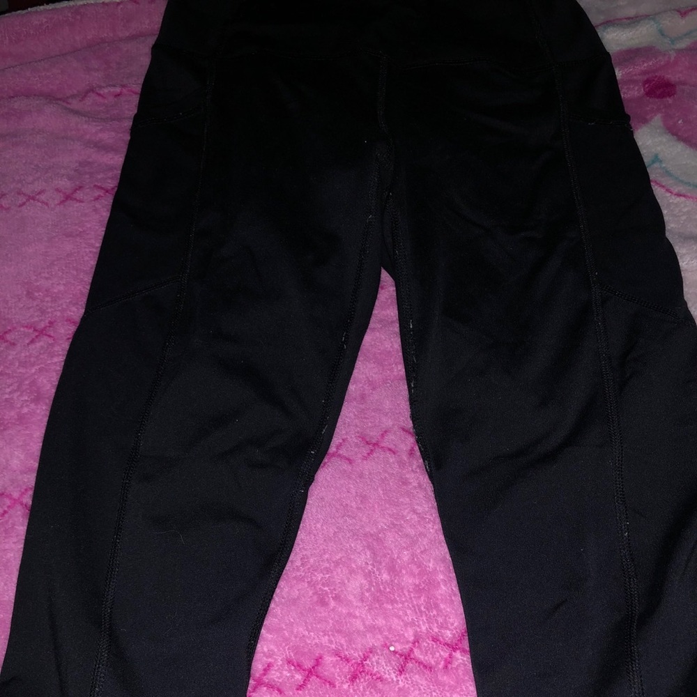 Black pocket leggings Soft